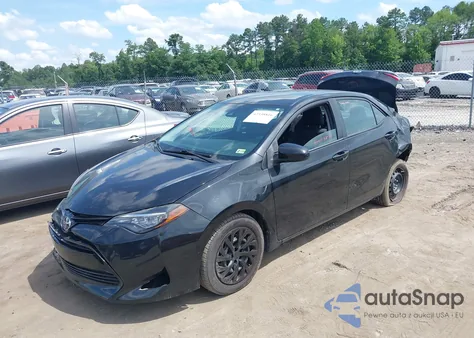 2017 Toyota Corolla Le z USA, uszkodzony, nr VIN 2T1BURHE1HC903048